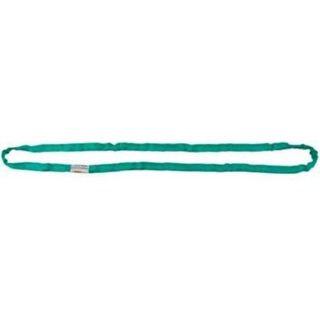 LIFTEX COPORATION Liftex RoundUp 1inW 12'L Endless Poly Roundsling, Green ENR2X12D